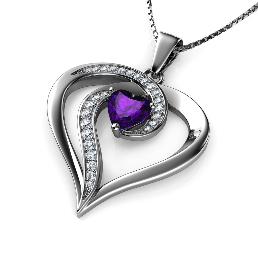 purple necklace for Women